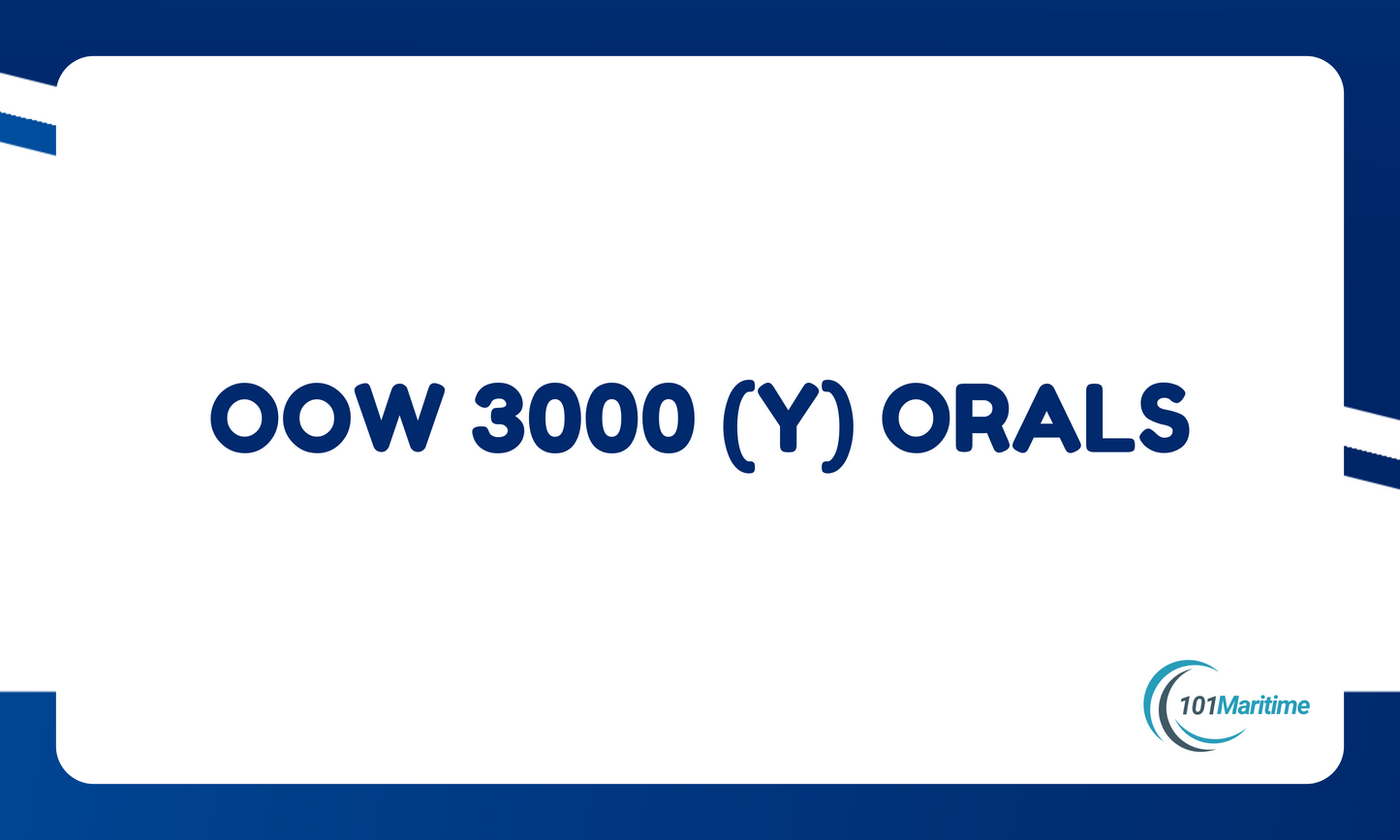 OOW 3000 (Y) FLASH CARDS