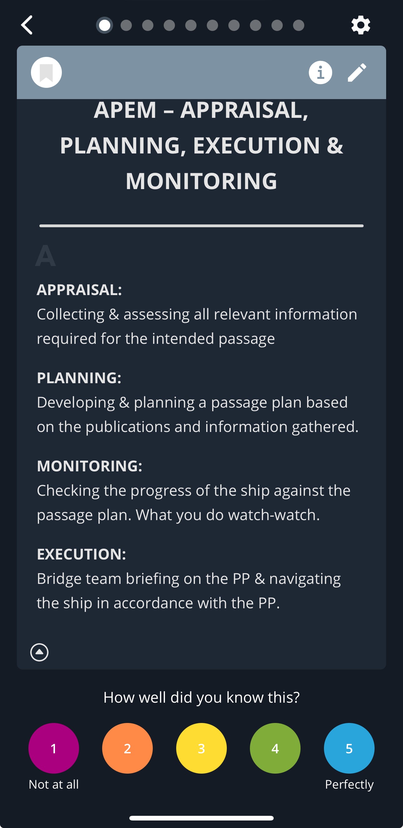 Digital Flash Cards - OOW 3000 (Yacht)