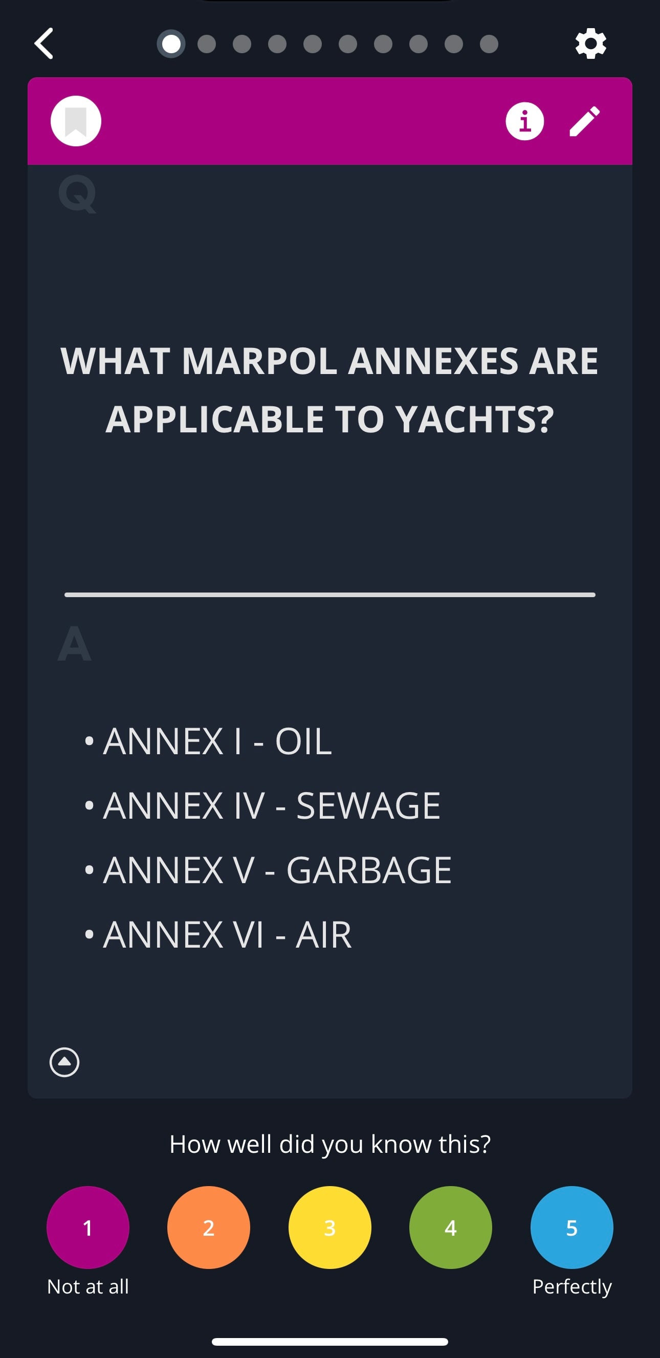 Digital Flash Cards - General Ship Knowledge (GSK)