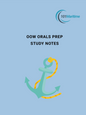 OOW ORALS STUDY NOTES